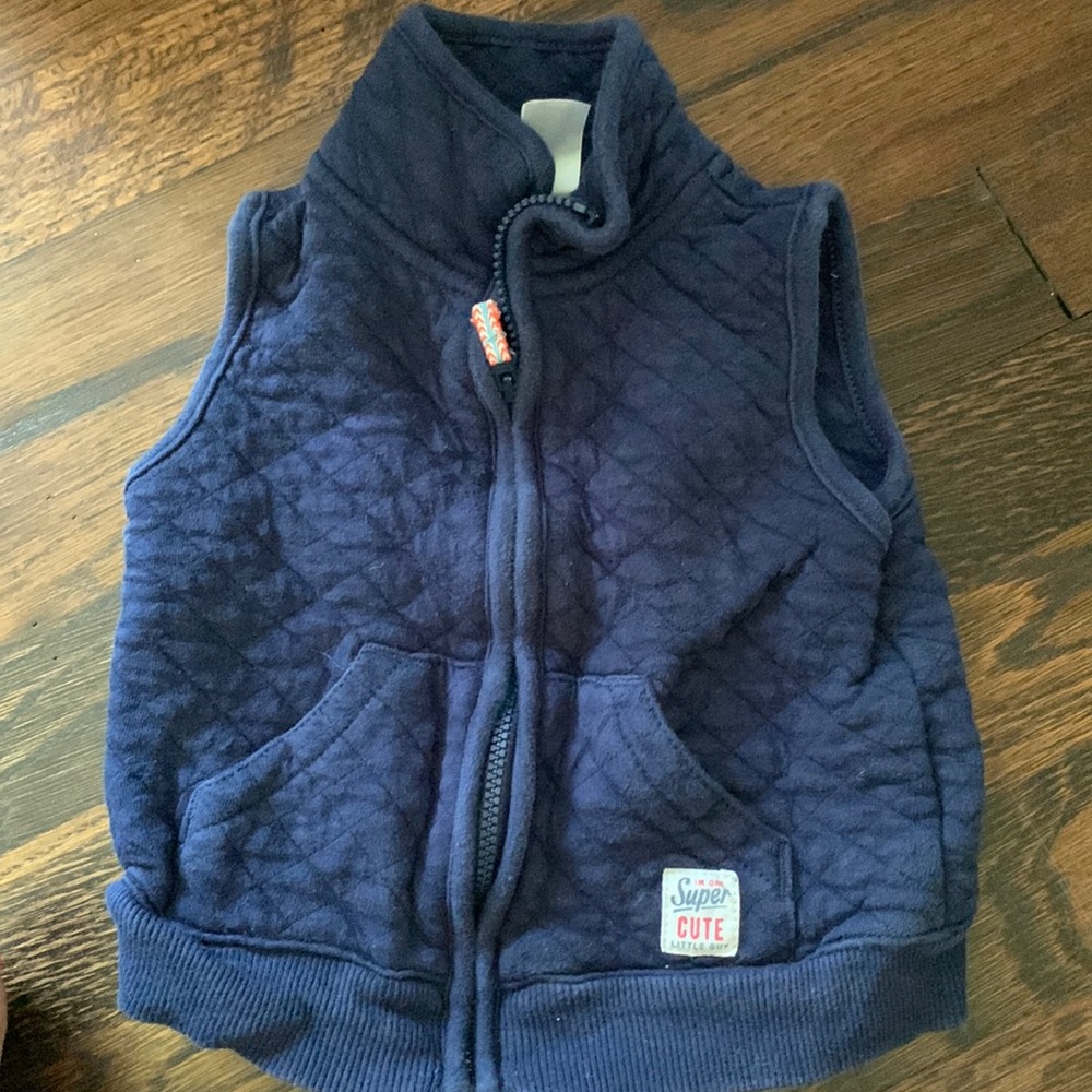 Navy sweater vest - Carters